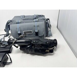 VINTAGE JVC GR-A1U CAMCORDER RECORDER PLAYER W/ battery & charger for P/R As-is